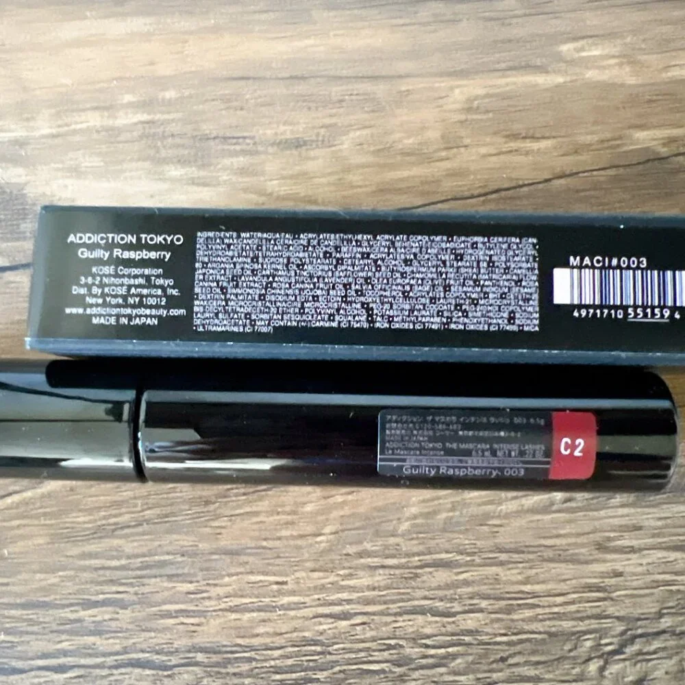 Addiction Tokyo The Mascara Intense Lashes - Guilty Raspberry - Picture 3 of 3
